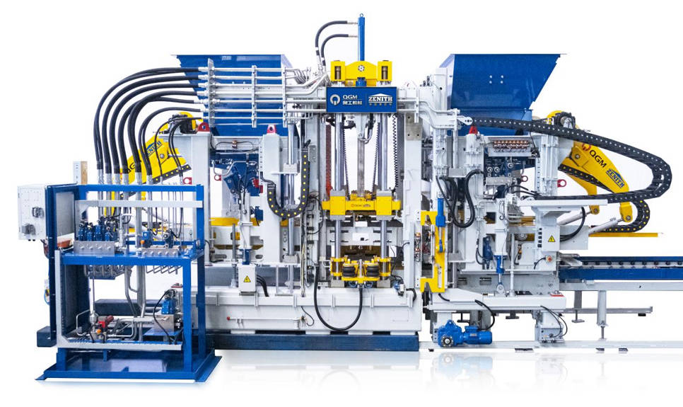 Napredni stroj za zidanje betonskih blokova visokih performansi